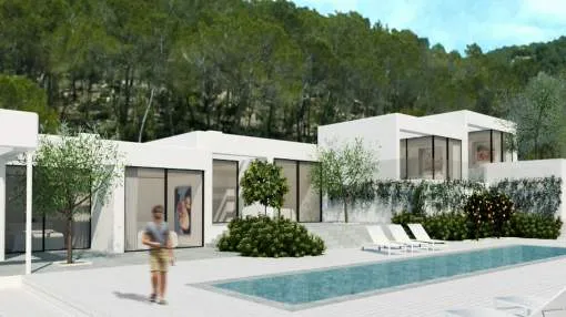 Designer Villa With Sea Views Close to Santa Eulalia Designer Villa With Sea Views Close to Santa Eulalia